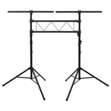 NNEVL Light Stand Black 238x115x(180-300) cm Steel