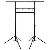 NNEVL Light Stand Black 238x115x(180-300) cm Steel
