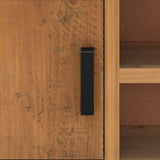 NNEVL TV Cabinet Brown 90x30x40 cm Solid Recycled Pinewood