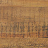NNEVL Storage Bench Brown 110x30x45 cm Solid Recycled Pinewood