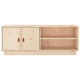 NNEVL TV Cabinet 105x34x40 cm Solid Wood Pine
