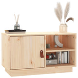 NNEVL TV Cabinet 70x34x40 cm Solid Wood Pine