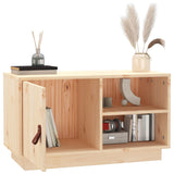 NNEVL TV Cabinet 70x34x40 cm Solid Wood Pine