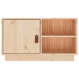 NNEVL TV Cabinet 70x34x40 cm Solid Wood Pine