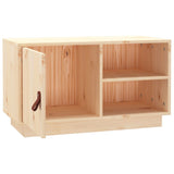 NNEVL TV Cabinet 70x34x40 cm Solid Wood Pine