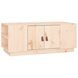 NNEVL Coffee Table 100x50x41 cm Solid Wood Pine