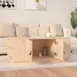 NNEVL Coffee Table 100x50x41 cm Solid Wood Pine