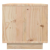 NNEVL Bedside Cabinets 2 pcs 40x34x35 cm Solid Wood Pine