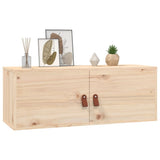 NNEVL Wall Cabinets 2 pcs 80x30x30 cm Solid Wood Pine
