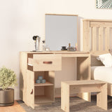 NNEVL Dressing Table 95x50x134 cm Solid Wood Pine