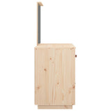 NNEVL Dressing Table 95x50x134 cm Solid Wood Pine