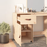NNEVL Desk Cabinet 40x50x75 cm Solid Wood Pine