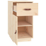 NNEVL Desk Cabinet 40x50x75 cm Solid Wood Pine