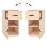NNEVL Desk Cabinet 40x50x75 cm Solid Wood Pine