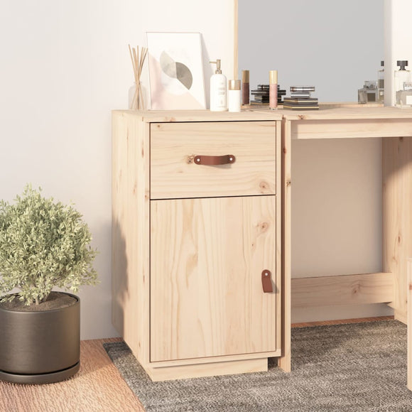 NNEVL Desk Cabinet 40x50x75 cm Solid Wood Pine