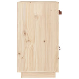 NNEVL Sideboard 65.5x40x75 cm Solid Wood Pine