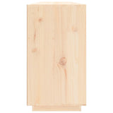 NNEVL Sideboard 100x40x75 cm Solid Wood Pine