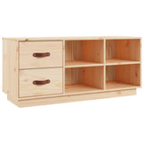 NNEVL Shoe Bench 100x34x45 cm Solid Wood Pine