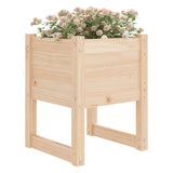 NNEVL Planters 2 pcs 40x40x52.5 cm Solid Wood Pine