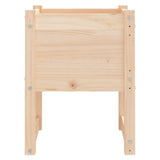 NNEVL Planters 2 pcs 40x40x52.5 cm Solid Wood Pine