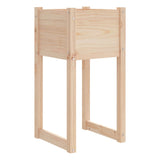 NNEVL Planter 40x40x81 cm Solid Wood Pine