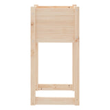 NNEVL Planter 40x40x81 cm Solid Wood Pine