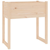 NNEVL Planter 78x40x81 cm Solid Wood Pine