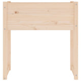 NNEVL Planter 78x40x81 cm Solid Wood Pine