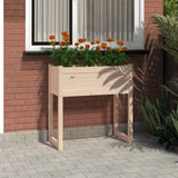 NNEVL Planter 78x40x81 cm Solid Wood Pine