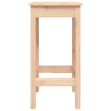 NNEVL Bar Chairs 2 pcs 40x40x78 cm Solid Wood Pine