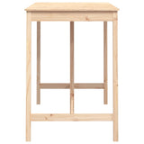 NNEVL Bar Table 140x80x110 cm Solid Wood Pine