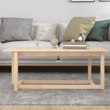 NNEVL Coffee Table 110x55x45 cm Solid Wood Pine