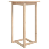 NNEVL Bar Table 60x60x110 cm Solid Wood Pine
