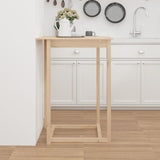 NNEVL Bar Table 80x80x110 cm Solid Wood Pine