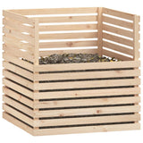 NNEVL Composter 100x100x102 cm Solid Wood Pine