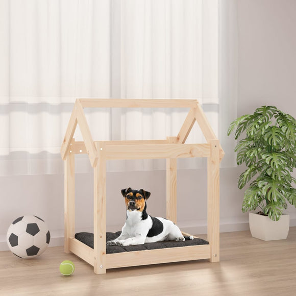 NNEVL Dog Bed 61x50x70 cm Solid Wood Pine