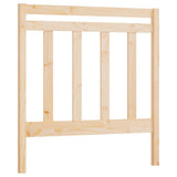 NNEVL Bed Headboard 95x4x100 cm Solid Wood Pine