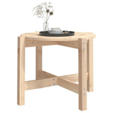 NNEVL Coffee Table Ø 62,5x45 cm Solid Wood Pine