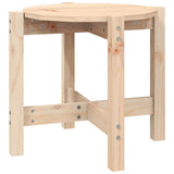 NNEVL Coffee Table Ø 52.5x45 cm Solid Wood Pine