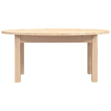 NNEVL Coffee Table 80x40x35 cm Solid Wood Pine