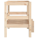 NNEVL Dog Bed 55.5x53.5x60 cm Solid Wood Pine