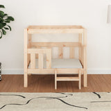 NNEVL Dog Bed 75.5x63.5x70 cm Solid Wood Pine