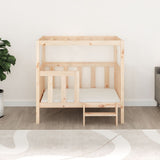 NNEVL Dog Bed 105.5x83.5x100 cm Solid Wood Pine