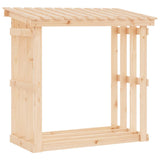 NNEVL Firewood Rack 108x64.5x109 cm Solid Wood Pine