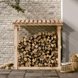NNEVL Firewood Rack 108x64.5x109 cm Solid Wood Pine