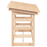 NNEVL Firewood Rack 108x64.5x78 cm Solid Wood Pine