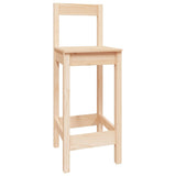 NNEVL 5 Piece Bar Set Solid Wood Pine