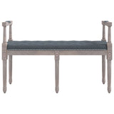 NNEVL Bench Dark Grey 110x40x70 cm Velvet
