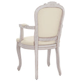 NNEVL Dining Chairs 2 pcs Beige 62x59.5x100.5 cm linen