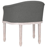NNEVL Dining Chair Dark Grey Fabric
